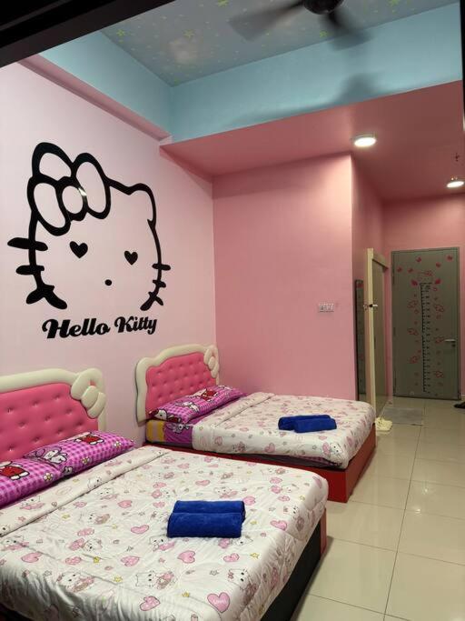 Hello Kitty Homestay - Cameron Highlands - Spacious Studio - Perfect For Families - Sleeps 4 And Baby ตานาห์ราตา ภายนอก รูปภาพ